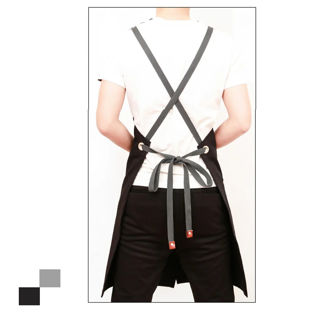 Apron Multi-pocket Free Size Unisex Replacement Baking Drawing Aprons