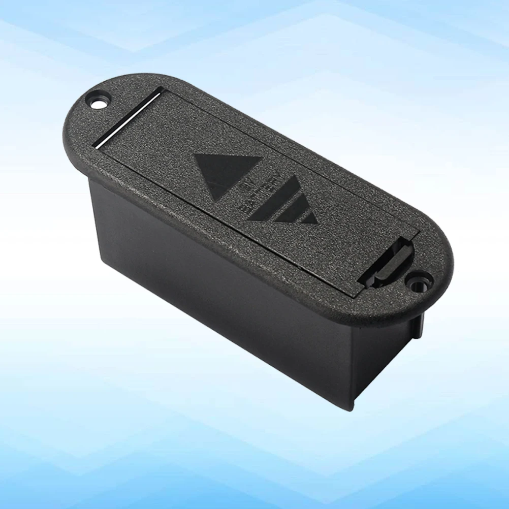 

9 V Case Bass Pickup Electric Guitar for Pickups Black Active 9V Holder Bag