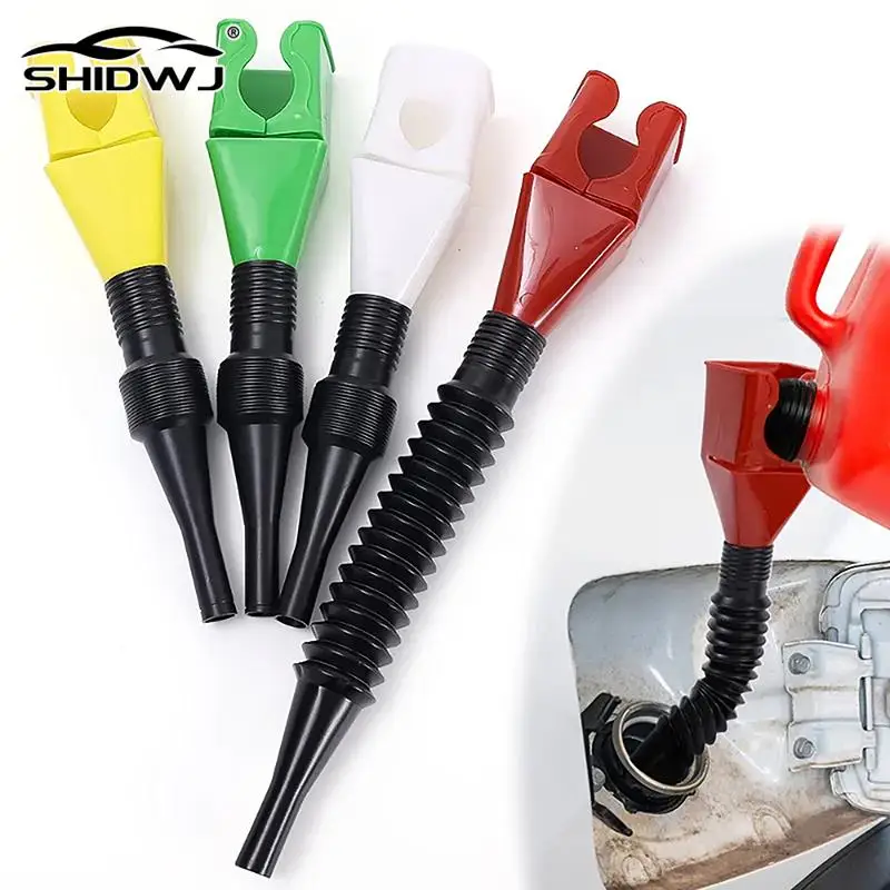 Plastic Car Motorcycle Refueling Gasoline Engine Oil Funnel Filter Transfer Tool Oil Change Filling Oil Funnel Accesorios