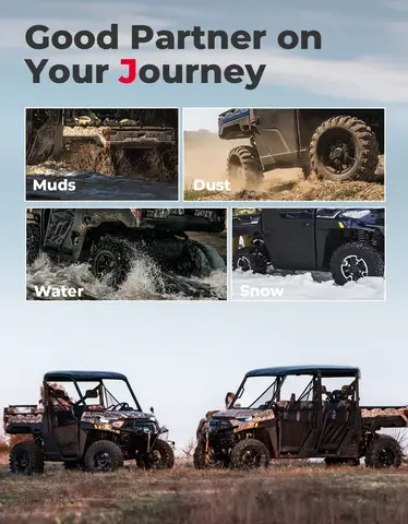 केमिमोटो राइट लेफ्ट मड गार्ड पैनल पोलारिस रेंजर XP 1000 / क्रू 2017-2024 फेंडर फ्लेयर्स बैटरी कम्पार्टमेंट के साथ संगत 8 best sales पोलारिस 1000 - №3