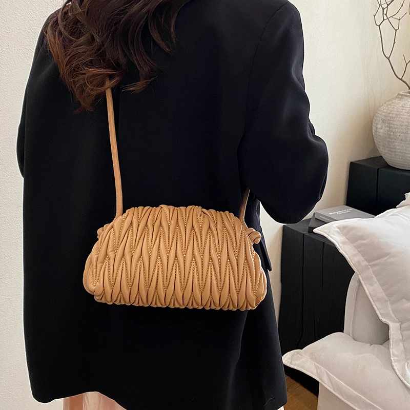 

Fashionable Leather Handbag With Spacious Interior For Elegant Ladies By Famous Designer, Luxury Brand