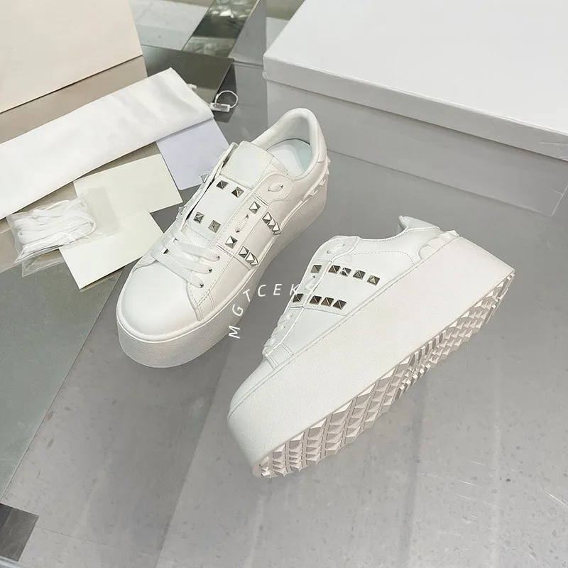 35-40 Luxury Designer Shoes High Quality Shoes Woman 2025 Women's Luxury Sneakers Leather Brand Fashion Brands