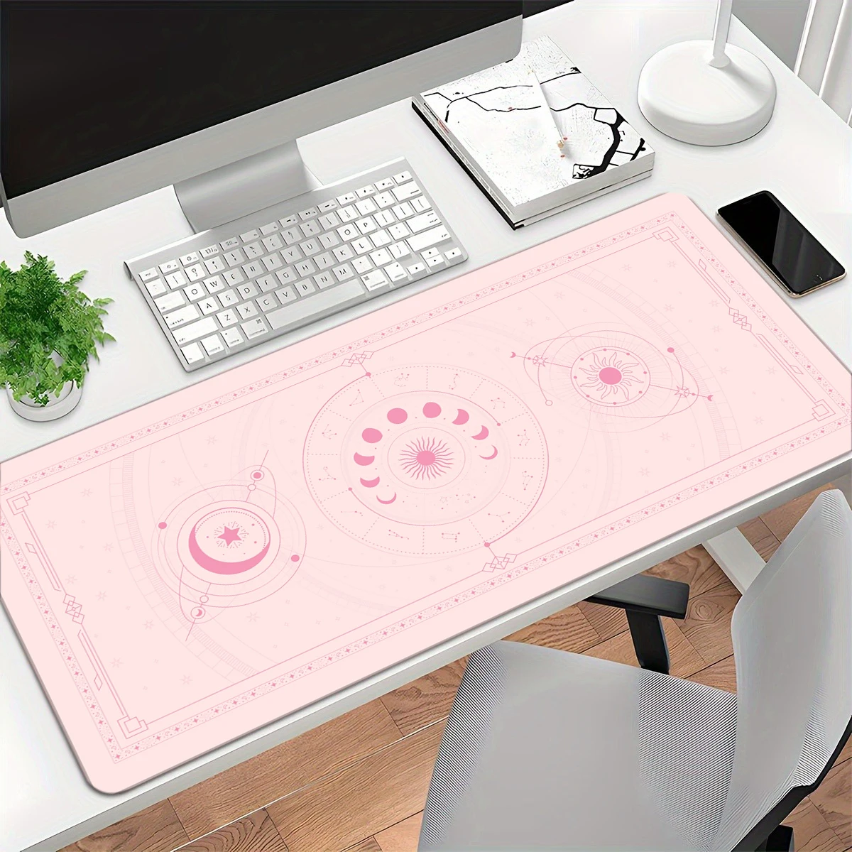 Constellation Card Mouse Pad Girly Large Computer Office Game Table Mats XXL Rubber Anti-slip Gaming Keyboard Mat Long Desk Pads