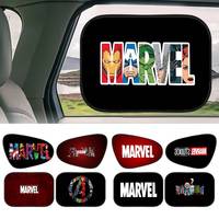 A-Avengers M-Marvels S-SuperheroS Logo Car Sun Shade UV Electrostatic Adsorption Car Window Sunshade Universal Auto Outdoor