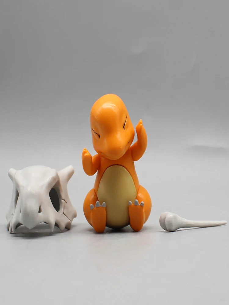 Pokemon 8 CM Pocket Monsters Charmander Cubone Niedliche Version Anime Actionfigur Spielzeug