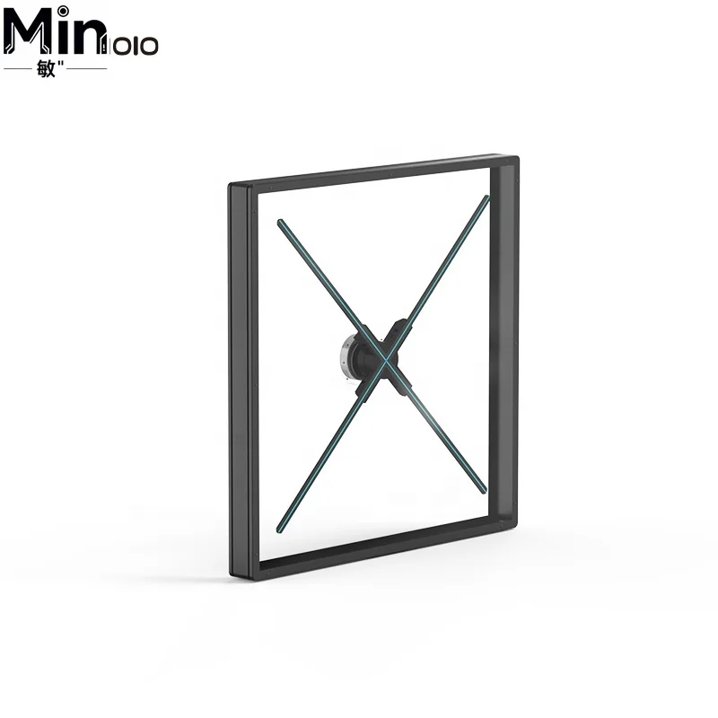 3D Hologram Fan Holographic Projector LED Display Screen Digital Advertising Signage Device For Store Exhibition Business