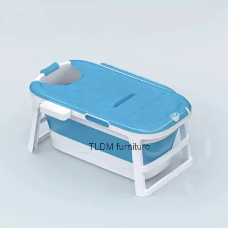 

Sit Miniature Portable Bathtubs White Bathroom Shower Hot Folding Bathtub Adults Bath Bainoire Pliable Adullte Home Furniture