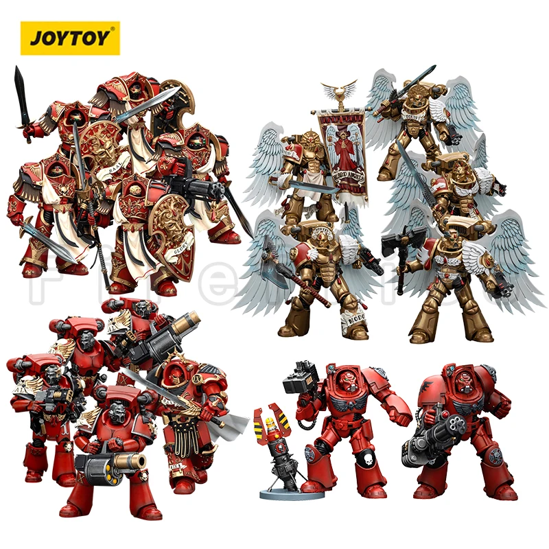 1/18 JOYTOY Action Figure 40K The Horus Heresy Blood Angels Figures And Mechas Anime Model Toy