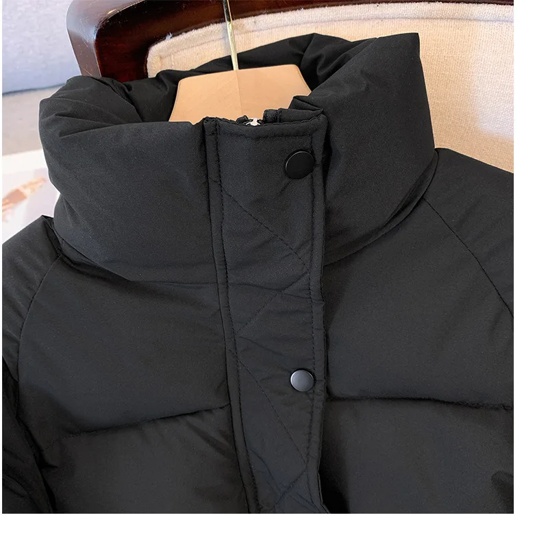 Women's Jacket 2024 Korean Version Stand Collar Short Cotton-padded Jacket Thickening Warm Parkas Winter Jackets For Women Coat