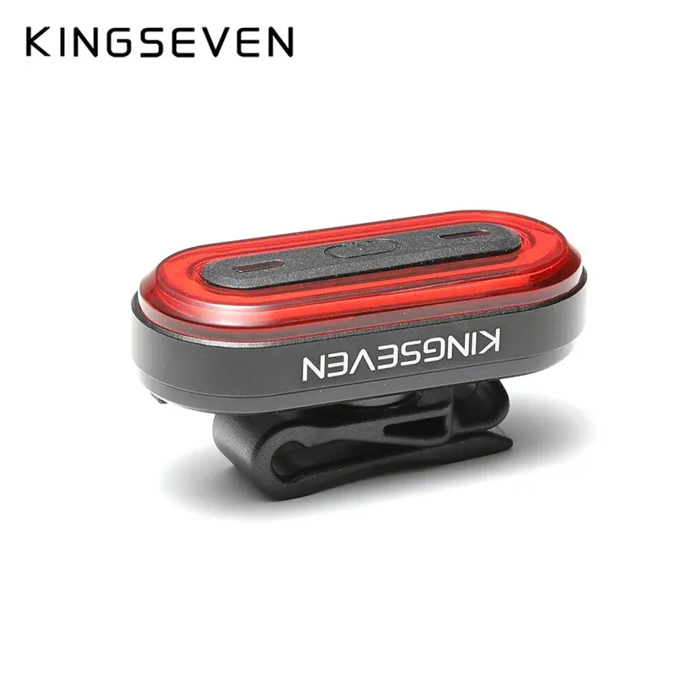 KINGSEVEN Bike Light Smart Brake Sensor Rear Tail Light USB Rechargeable LED Bicycle Headlight Cycling Flashlight MTB Taillight