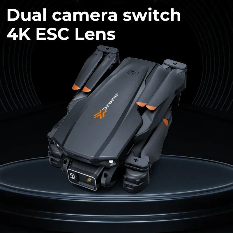 

H15 Радиоуправляемый Дрон 4K Двойная Камера Четырехосный Пульт Дистанционного Управления Квадрокоптер Складной Самолет Одна Кнопка Знятия Оптический Поток Wi-Fi БПЛА Fpv