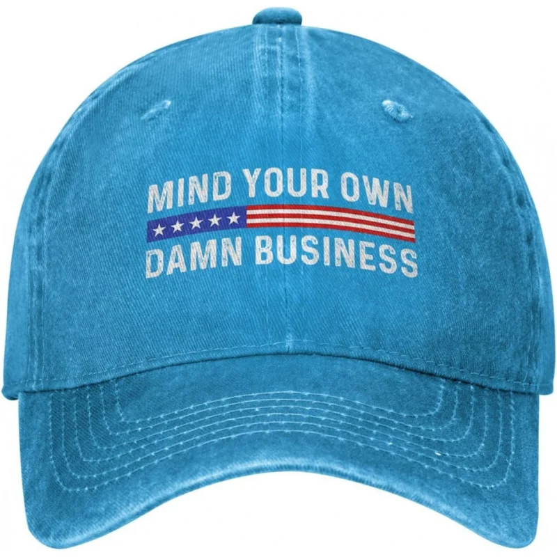 

Mind Your Own Damn Business Hat Women Dad Hats Trendy Baseball cap