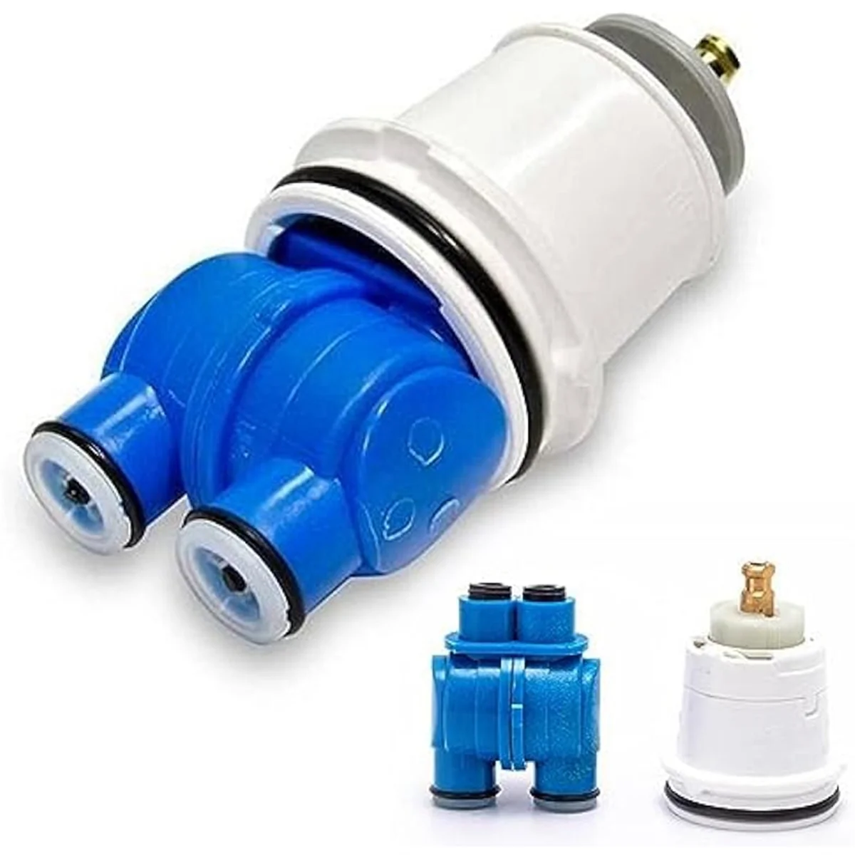 Conjunto de cartuchos para torneira de válvula de chuveiro BISM1 RP19804, adequado para torneira da série 1300/1400 de chuveiro e banheira - 4 unidades