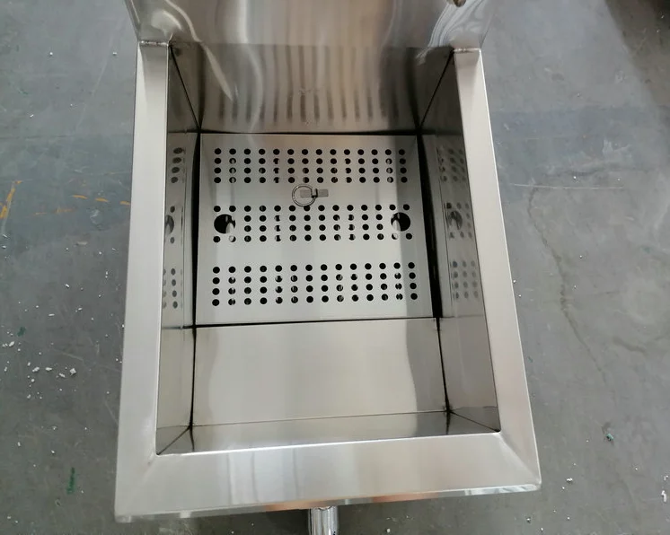 GF-12H, automatic liquefaction of single basket for fast food restaurants, hotels and restaurants