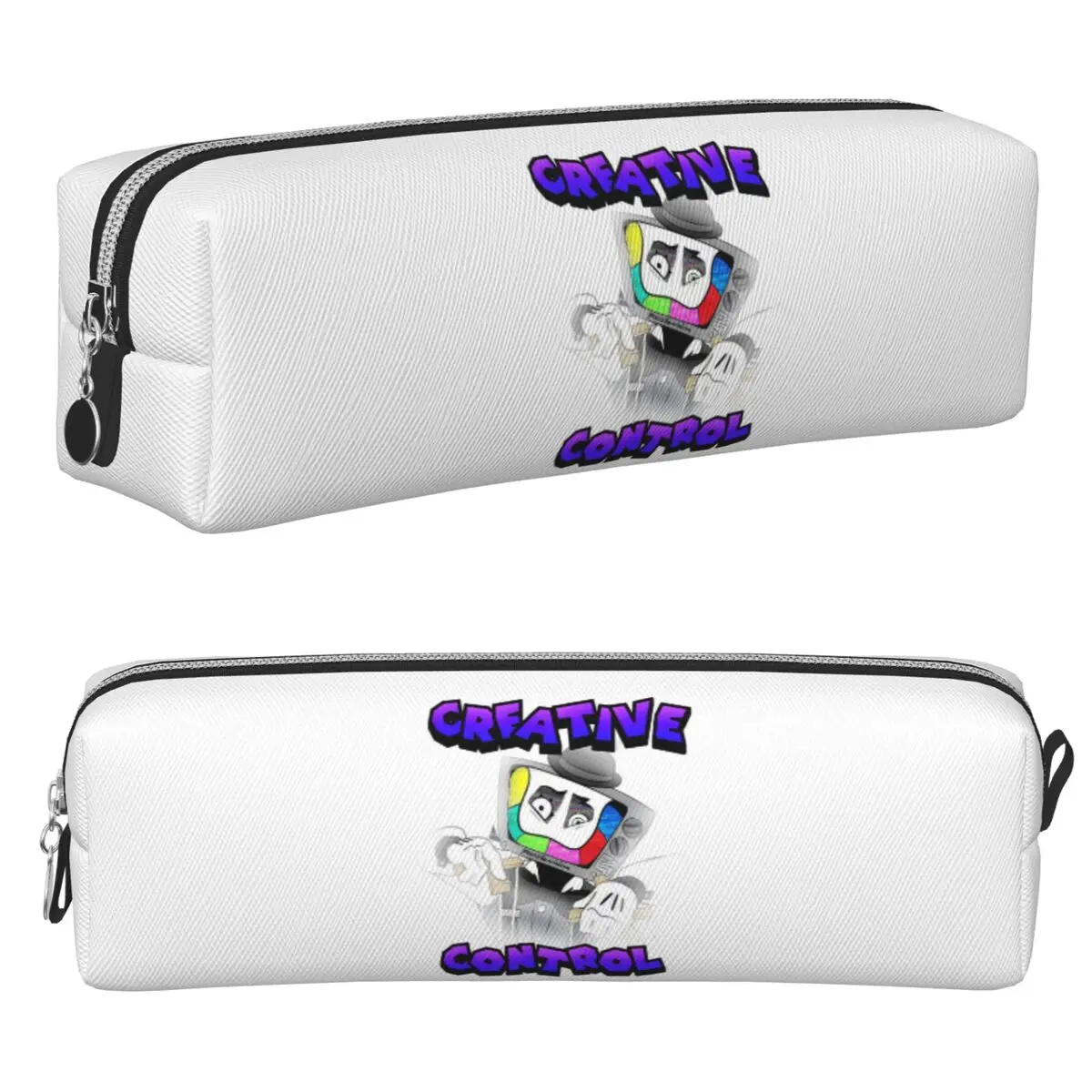 Creative Control (Mr. Puzzles) (Transparent Version) Pencil Cases Large Storage Pen Bags Pen Box Pencil Pouch Cosmetic bag