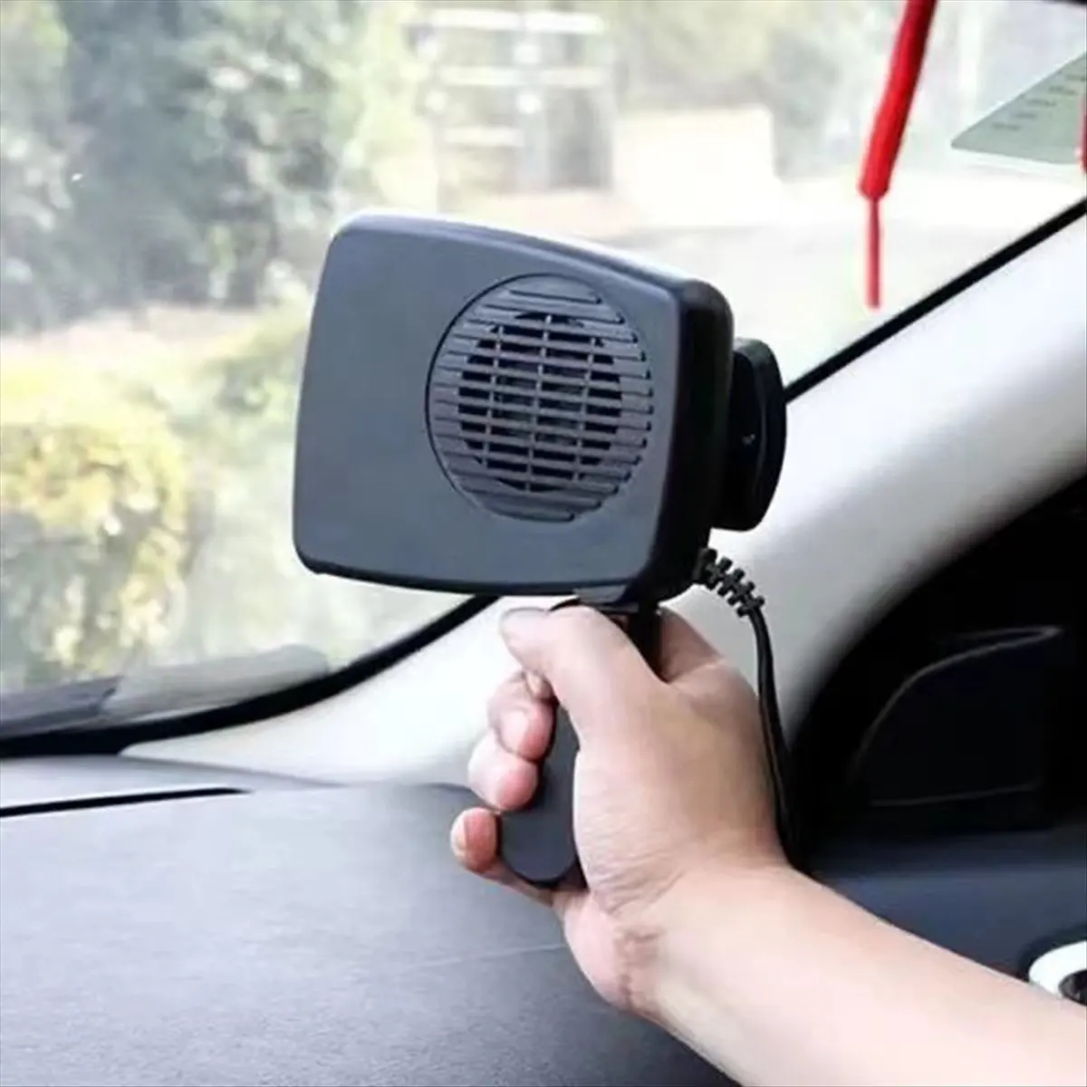 [A64E] Car Heater Fast Heating & Cooling Fan Electric Car Heater Defroster Demister Windshield Defroster(12V,For Car)