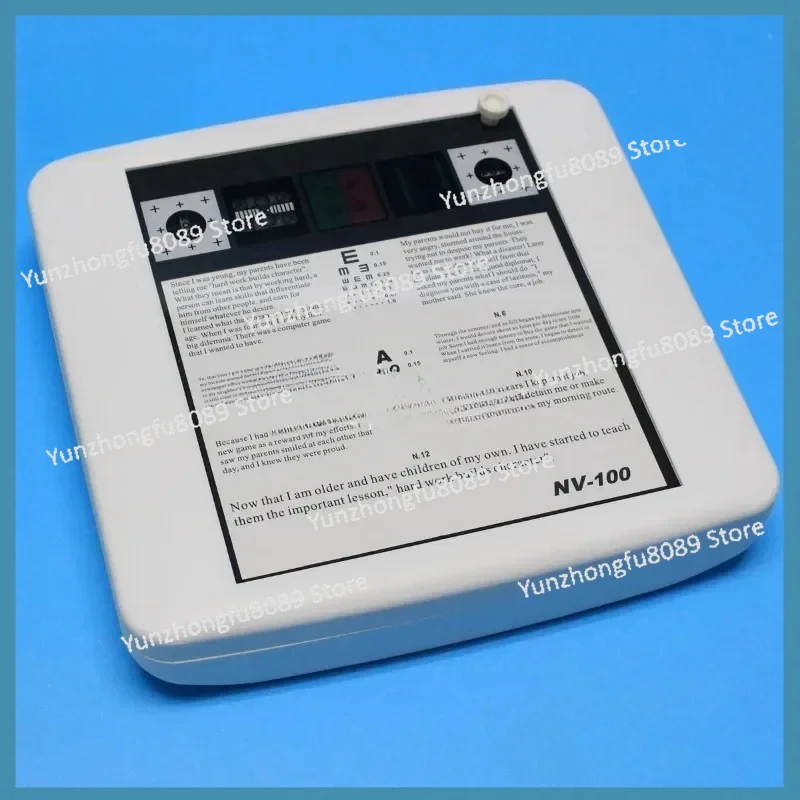 

Тестер ближнего зрения NV 100, многофункциональный бинокулярный баланс, непрерывный гетеофирия, двигатель, глаз доминирования, светодиодная визуальная диаграмма