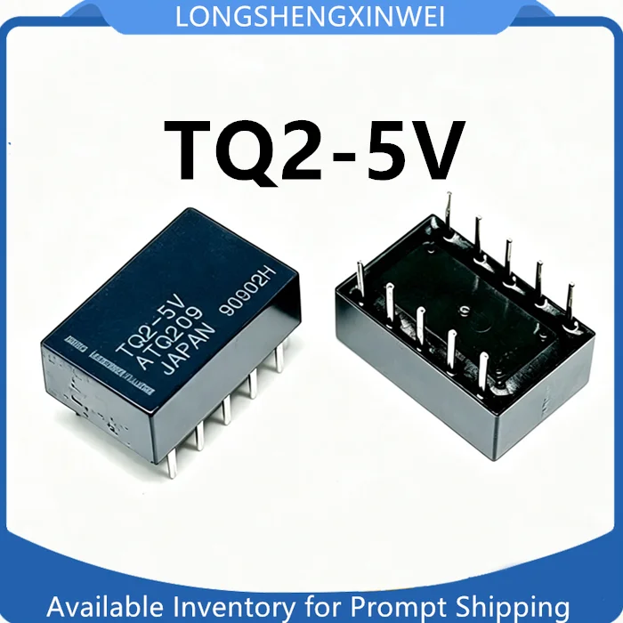 1PCS New Original TQ2-5V ATQ209 signal relay two sets conversion 10 pin 1A in Stock