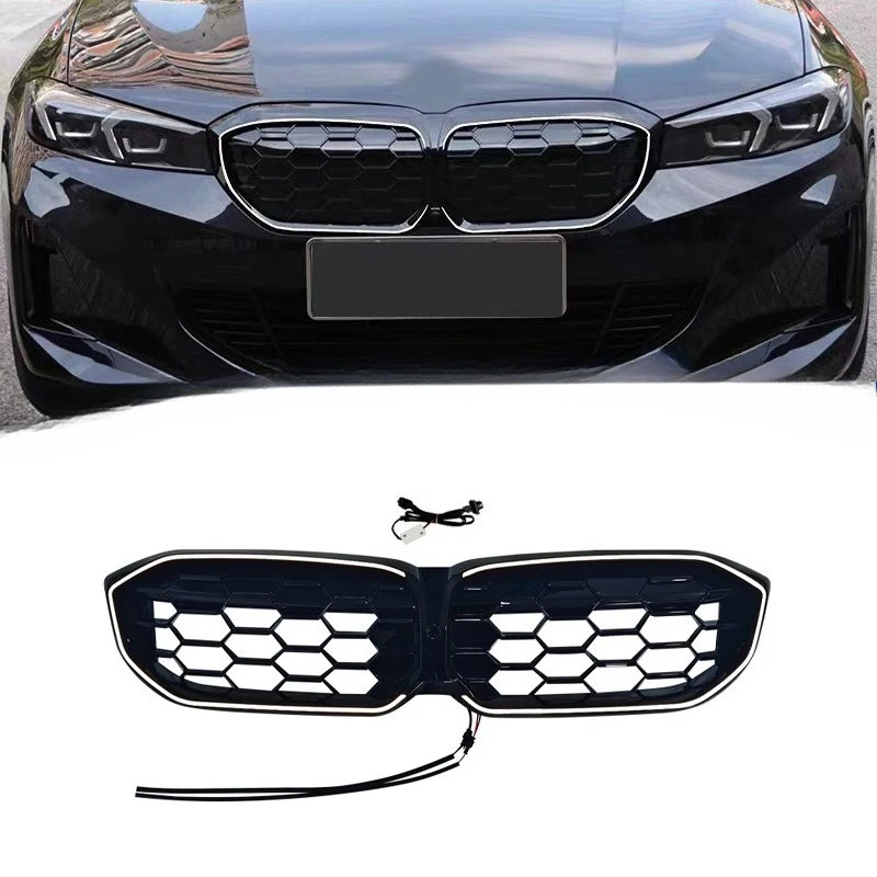 

For BMW 3 Series G20 2023-25 Premium Shooting Star Style LED Front Grille Direct Fit Replacement Exterior Styling Upgrade Parts