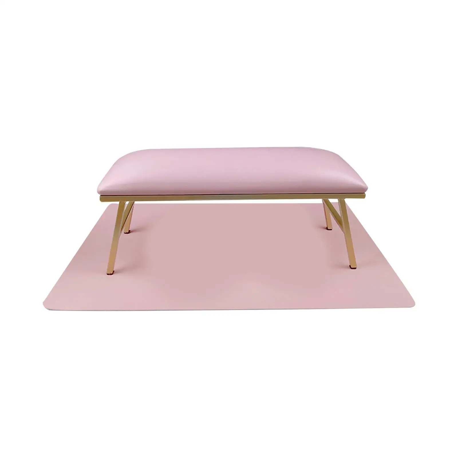 Nail Pillow and Mat Manicure Tool PU Leather Table Comfortable Nail Table Mat Nail Hand Rest Cushion for Manicurist Hand Nail
