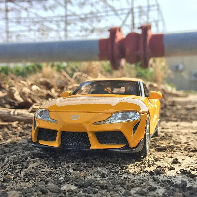 1:32 TOYOTA Supra GR Supercar Toy Alloy Car Diecasts & Toy Vehicles Car Model Miniature Scale Model Toys for Children A161