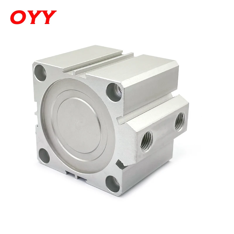 Air Cylinder SDA Series Pneumatic Compact 16 20 25 32 40 50 63mm Bore to 5 10 15 20 25 30 35 40 45 50mm Stroke With Magnetic