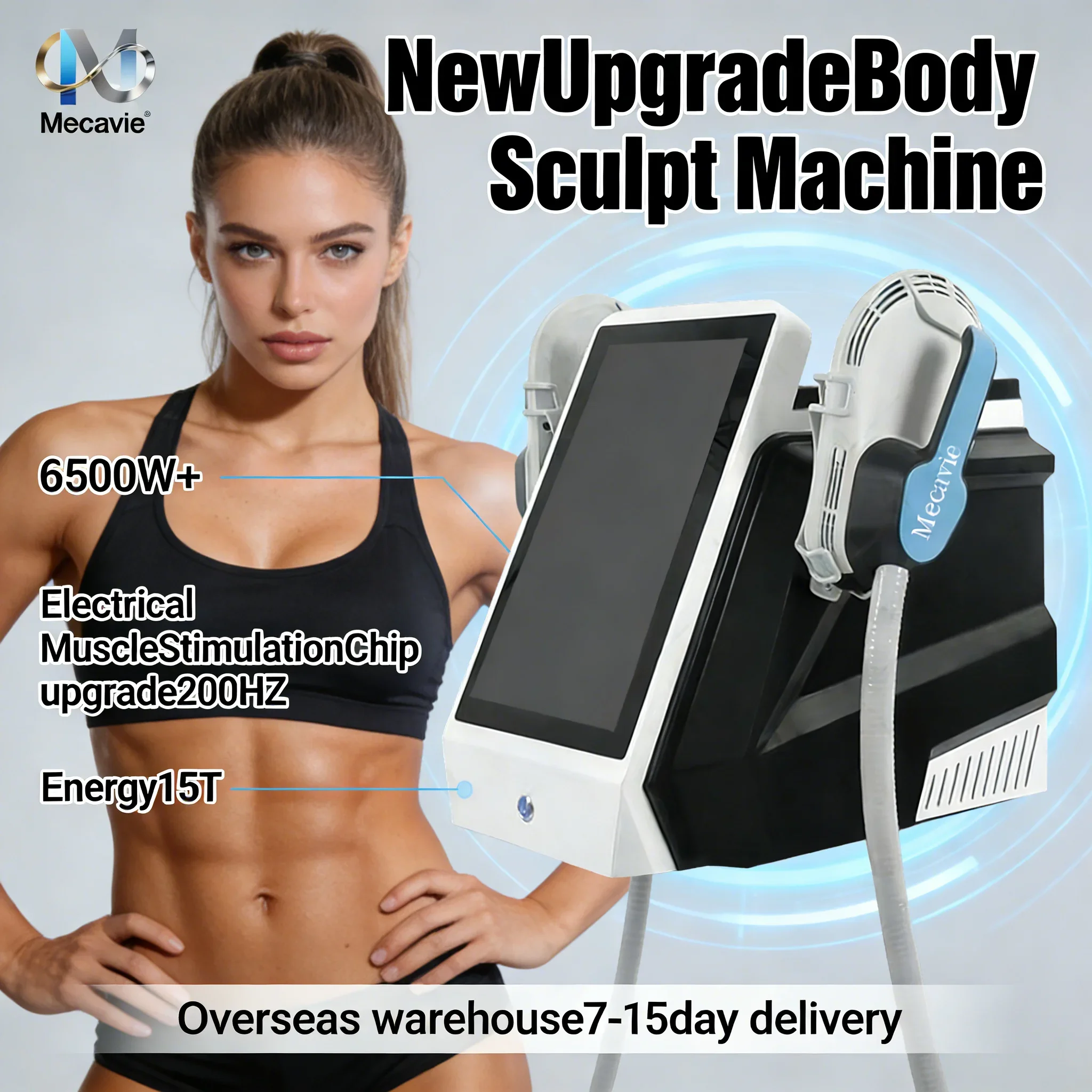 

Professional 2026 HI-EMT RF Body Shaping Machine High Power Muscle Growth Fat Reduction Body Contouring Beauty Device For Salon