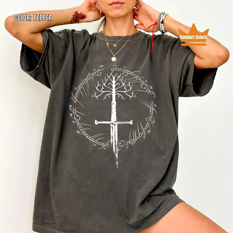 Y2K Retro T-shirt Dark Lord T-shirt Theme T-shirt Summer New Style Suitable for Both Men and Women