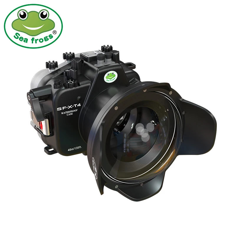 

Seafrogs Scuba Dive Camera Housing With Optical Glass Wide-Angle Lens For FuJi X-T4 Case Cover Underwater Photography Accessory