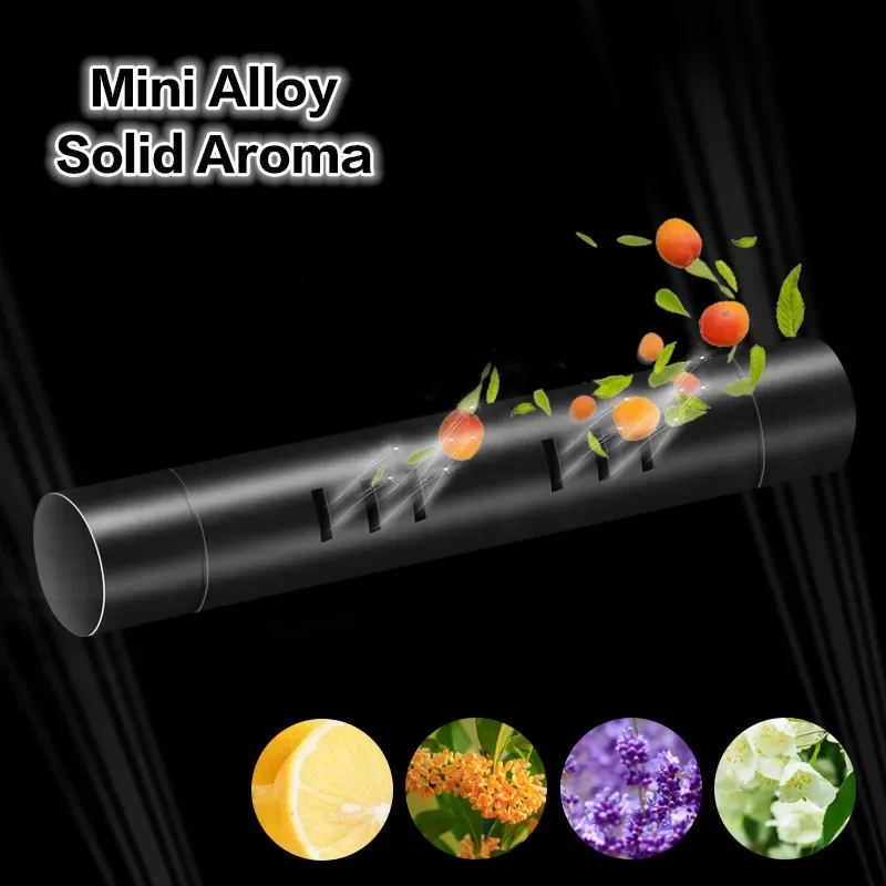 1/6/8/11/12pcs Car Air Vent Clip Freshener Perfume Osmanthus Aroma Sticks Lemon Car Air Fresheners Refills