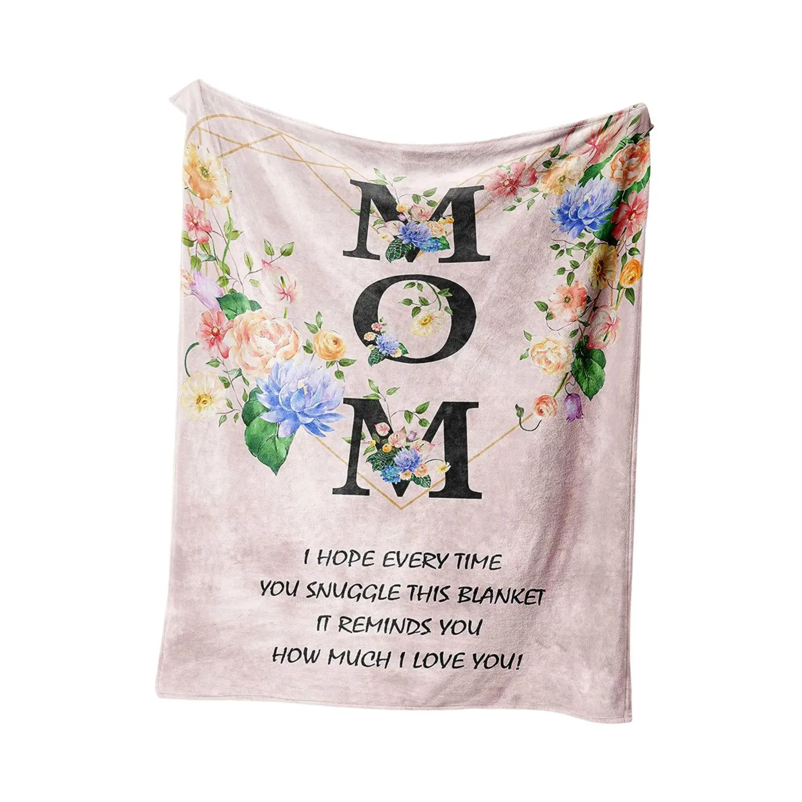 Mom Blanket Gift for Mom Printed Blanket Mother Day Gifts Blanket Soft Blanket