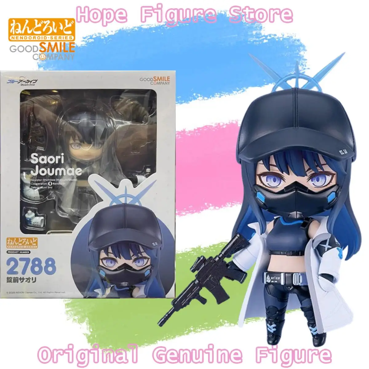 

В наличии: Оригинальная фигурка Good Smile Nendoroid Blue Archive Саори Джоумэ, аниме-модель, игрушка