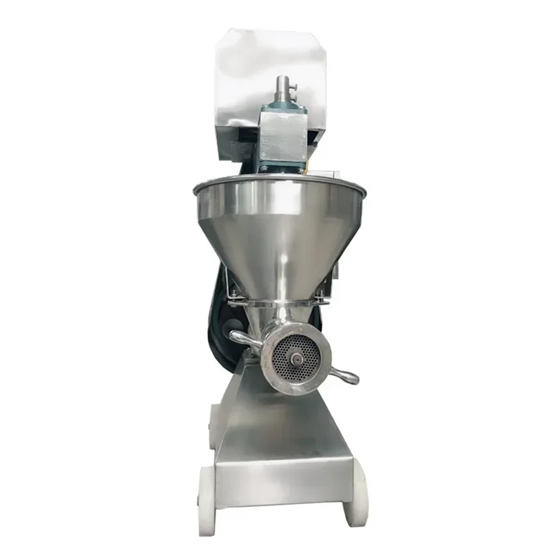High-power frozen meat grinder, stainless steel meat grinder, commercial powerful automatic multi-functional meat grinder