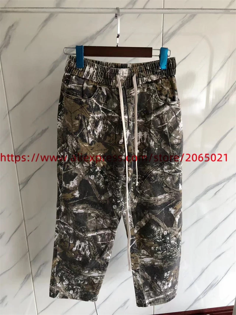 Saint Leaf Camouflage Functional Tactical Functiona Pants Men Women High Quality Streetwear Jogger Drawstring Sweatpants