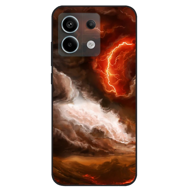 حافظة لهاتف Redmi Note 13 Pro 4G مقاومة للصدمات من السيليكون الناعم من مادة البولي يوريثان الحراري لهاتف Xiaomi Redmi Note 13 Pro 4G Funda Capa Cartoon #5