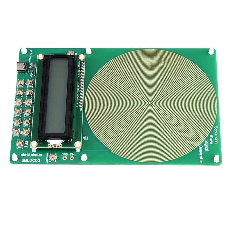 ABZW 0.1Hz-30000Hz Schumann Resonance Pulse Sine Wave Generator Audio Frequency Saved When Power OFF