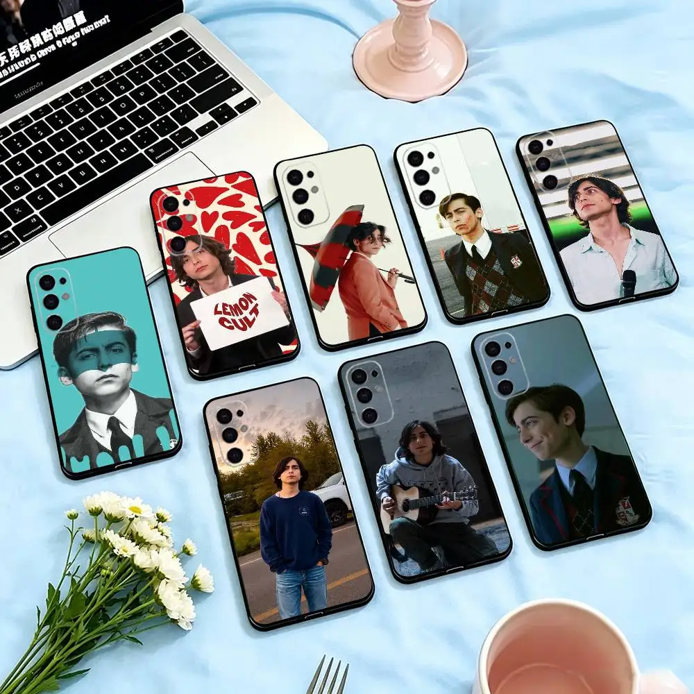 Aidan Gallagher  Phone Case For Samsung S26,S25,S24,S23,S22,S21,S30,Ultra,Plus,Fe,Soft Silicone Black Cover