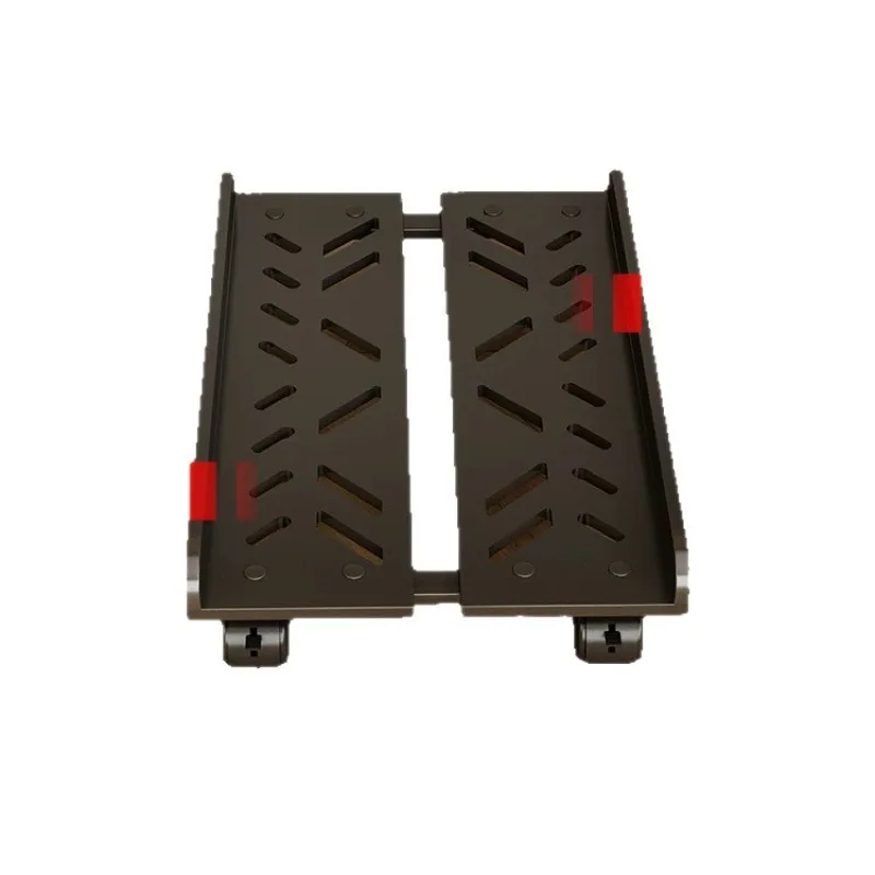 Movable PC Host Stand, Thickened Retractable Base with Wheels, Heat Dissipation Design for Desktop Case Storage