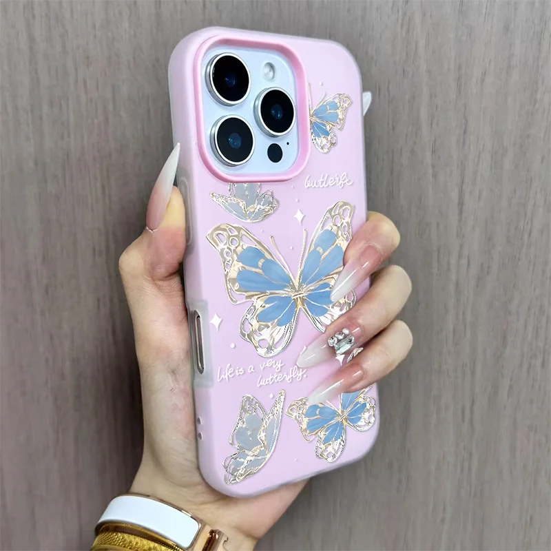 حافظة لهاتف آيفون 17 17air 16 15 Pro Max 16pro 16promax 14 11 13 12 xr xs max