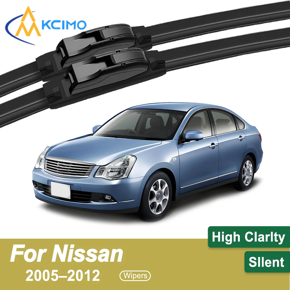 

Heavy-Duty All-Season Windshield Wiper Blades for Nissan Sylphy G11 G15 2005–2012 Reinforced for Dust Resistance Extended Life