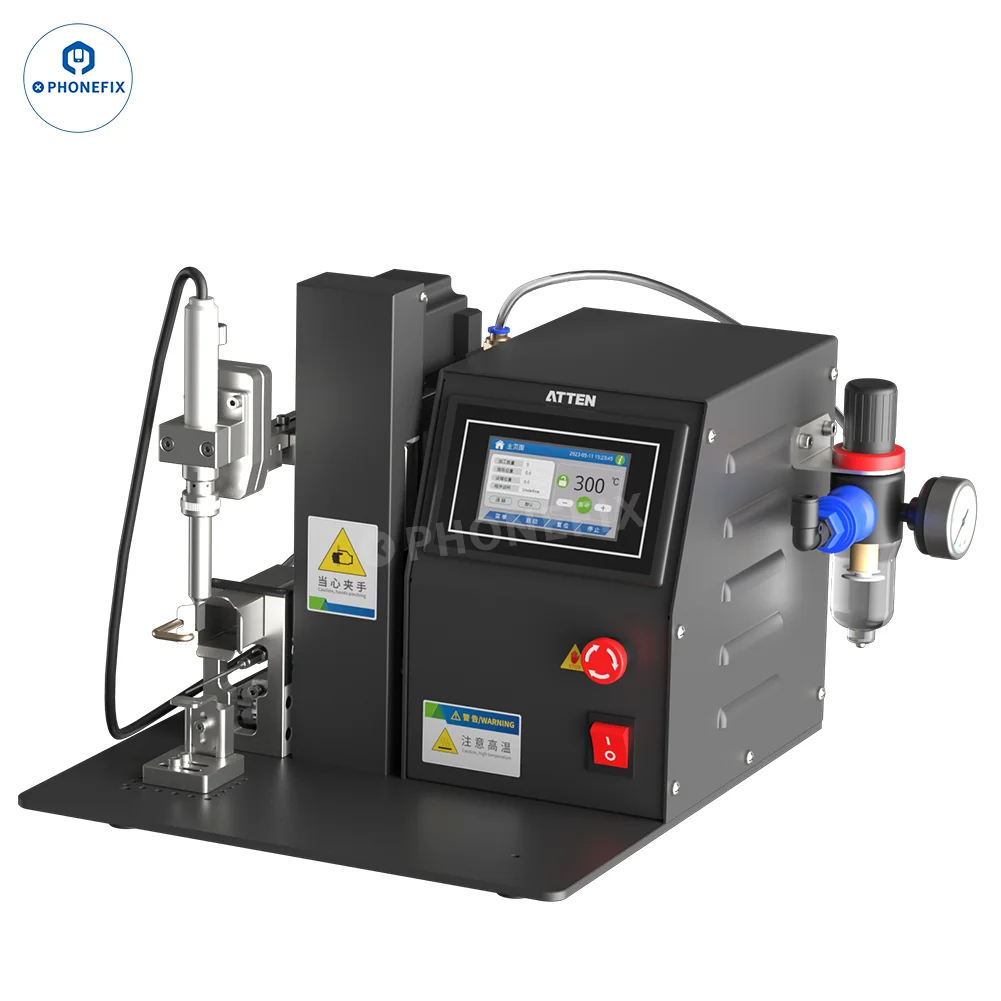 ATTEN ZT-660-150G ZT-661-200H Automatic Tin Spraying Soldering Station touch screen control For PCB Chips Repair Soldering Tools