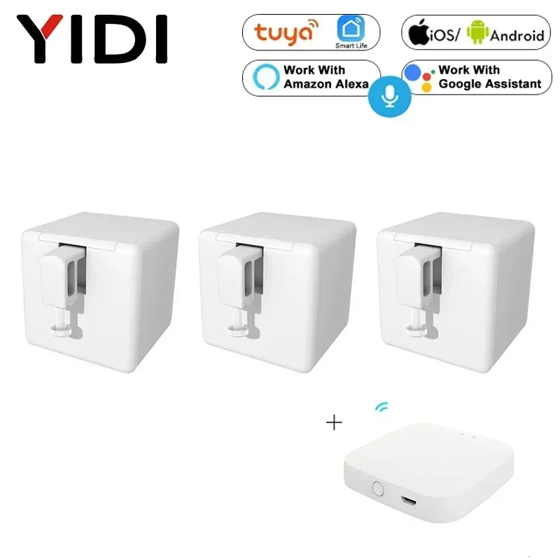 

Smart Fingerbot Switch Tuya Smart Life Bluetooth-Compatible Wireless Remote Control Button Pusher Alexa Google Assistant Voice