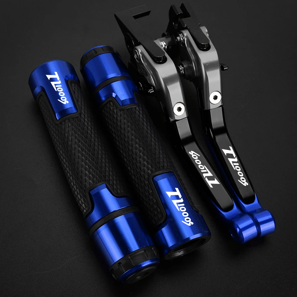 

Motorcycle Accessories Adjustable Brake Clutch Levers Handlebar grips ends FOR Suzuki TL1000S TL 1000 S TL-1000S 1997-2001 2000