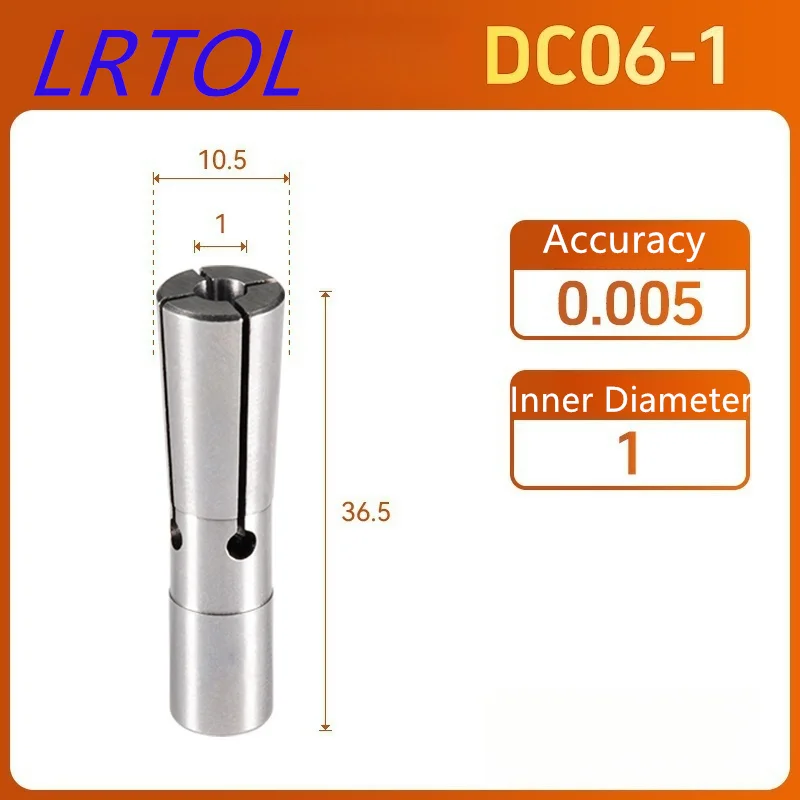 DC06 Inner Diameter Spring Collet Hold Chuck with Standard Collet for CNC Milling Lathe Tool Engraving Machine