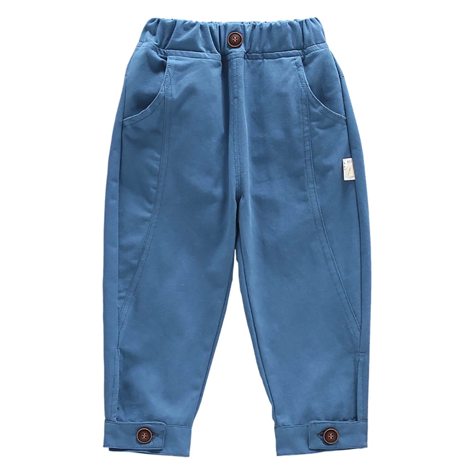 Toddler Pants For Boy Solid Color Trousers Boys Spring Autumn Kids Pants Casual Style Kid Clothes