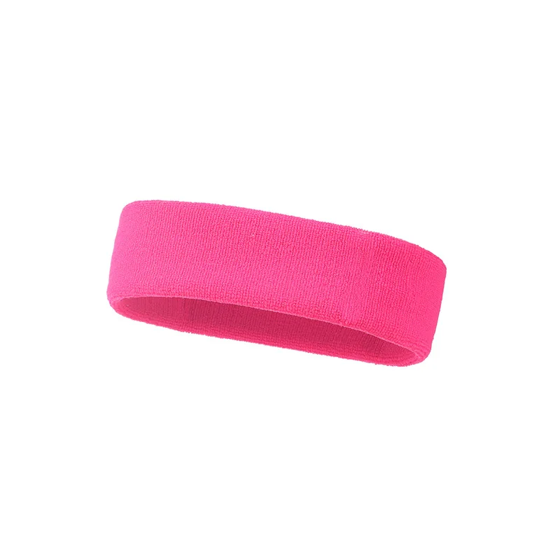 Elastic solid  widened professional anti sweat headband sport hairband hair accessories Running cycling outdoor sports sweatb