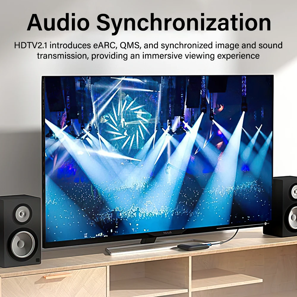 عالية الجودة 1 متر 1.5 متر 2 متر 3 متر 5 متر HDTV 8K كابل 60 هرتز 2.1 فولت 4 كيلو 144 هرتز ثلاثية الأبعاد تلفزيون شاشة الكمبيوتر العارض PS لعبة وحدة التحكم الصوت والفيديو