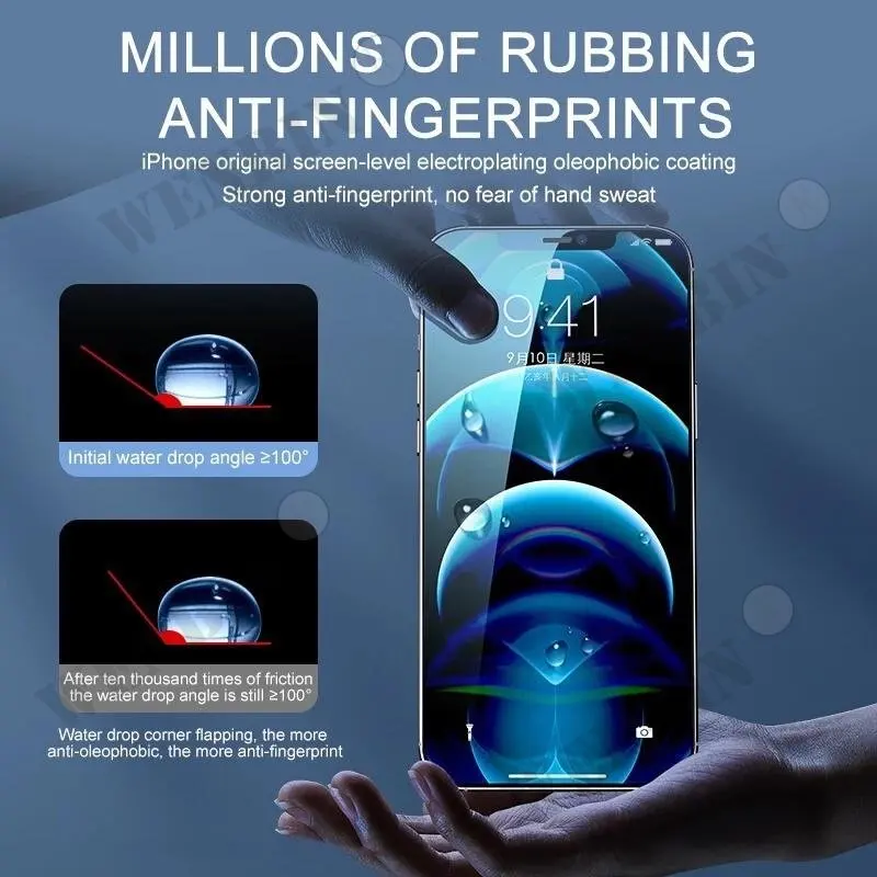 3 Stück 9HD Displayschutzfolie Vollschutzglas für Samsung S26 S25 S24 S23 Ultra Plus S25 FE A57 A37 A17 Displayschutzfolie – Detail 3