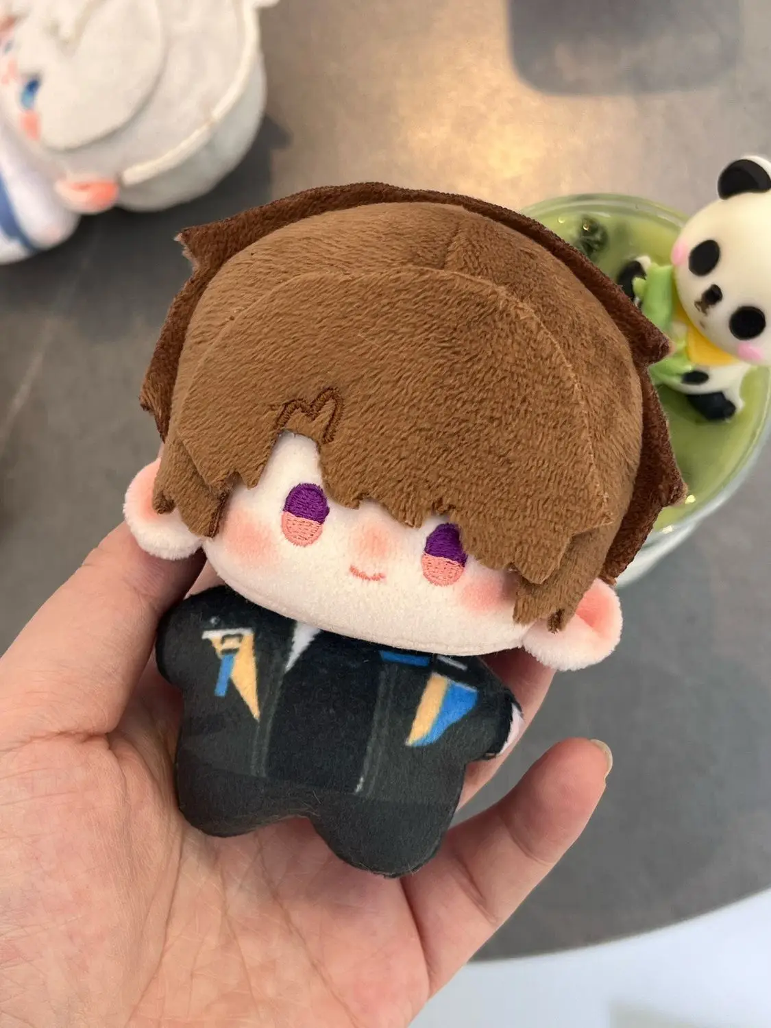 10cm anime amor e espaço profundo zimne sylus rafayel xavier caleb boneca de pelúcia cosplay pingente chaveiro fantoche meninas presentes de natal