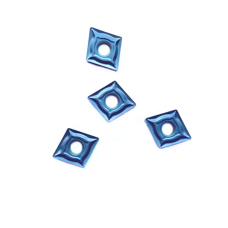 Imagem -03 - Ferramenta de Torneamento Indexável Carboneto Usinagem Cnc Cnmg090304-ef Ybg202 50p